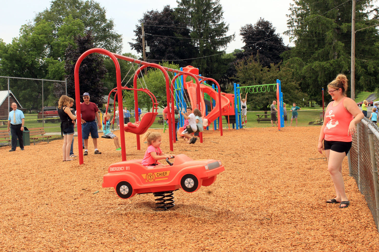 Roseville dedicates playground